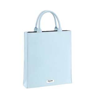 Miu Miu Beauty Light Blue Tote Bag with Dustbag